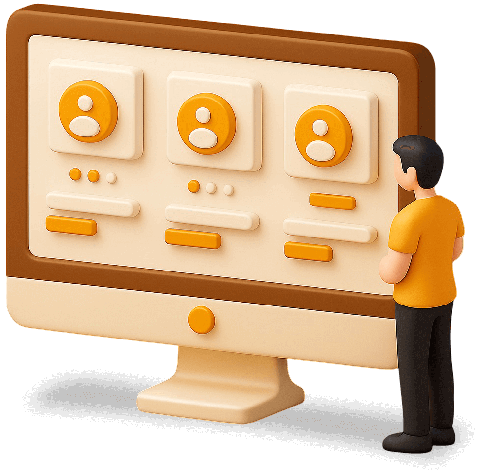 Web y link de pedidos